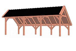 Kapschuur De Hoeve XL 8200x3800x3450mm (bxdxh)