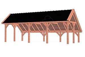 Kapschuur De Hoeve XL 8850x4400x3750mm (bxdxh)