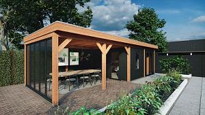 Buitenverblijf Mensa 8500x4000x2600mm (bxdxh)