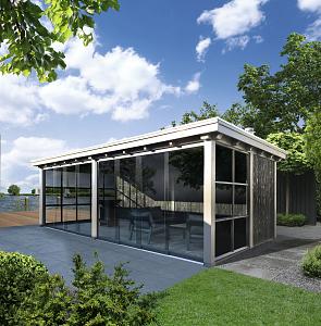 Buitenverblijf Siena 7150x4150x2500mm (bxdxh)