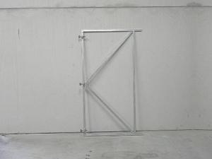 Verstelbaar poortframe / 100-180cm / 11,5 cm uit de hoek