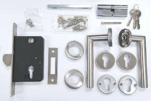 Set voor schuifpoorten - RVS