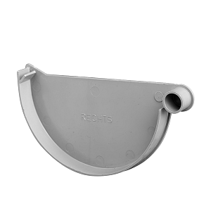 125MM KR. GOOTEINDST. RECHTS GR