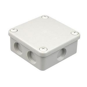 Universeel kabeldoos +3 wartels PG16 grijs