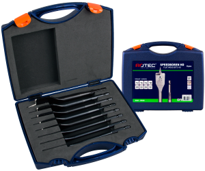 Speedborenset Heavy-Duty in koffer 233, 8-delig