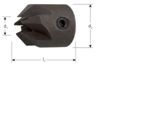 HSS Opsteekverzinkboor 90° (diverse maten)