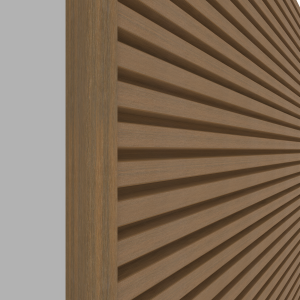 NewTechWood eindprofiel t.b.v. Castellation PRO (diverse kleuren)