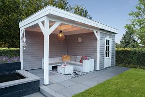 Buitenverblijf Casa 5500x3300x2600mm (bxdxh)