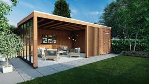 Buitenverblijf Palermo 8900x3700x2450mm (bxdxh)