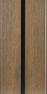 WPC WEO60 cladding Teak 33x170mm D Klasse (wb 140mm) FSC®100% FSC®-C003450 - lengte 290 cm