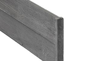Betonplaat Zweeds rabatmotief 4,8 x 26 x 184 cm antraciet ongecoat