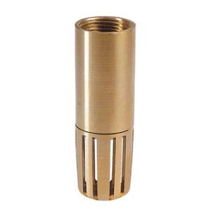 RIV voetklep, pijpmodel, messing, type 2330, 1"