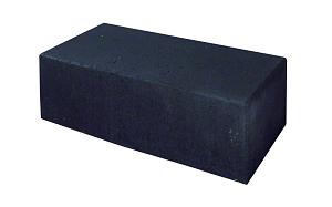 Stapelblok oudhollands 12x20x100 (bxdxh) zwart