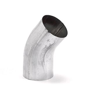 NTZ hwa bocht 40° - zink, mof x spie 80mm