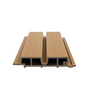 NewTechWood HKC co-extrusie Castellation PRO65 gevelbekleding, 3,3 x 18 x 290 cm, Red Cedar.