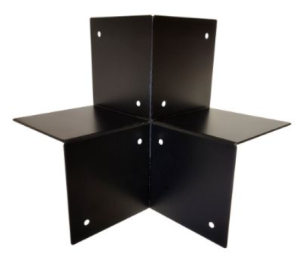 Houtverbinding driewegbalken - 145x145mm