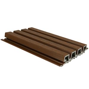 NewTechWood HKC co-extrusie Castellation PRO35 gevelbekleding, 3,3 x 21,5 x 290 cm, Ipe.