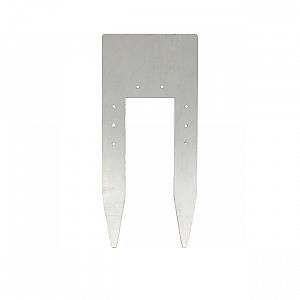 Mevosteel U-vormige koppelpen verzinkt 30 cm