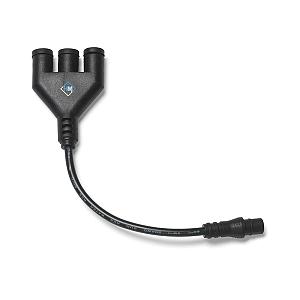Kabelverbinder 3-wegs | 10 cm kabel | splitten productkabel | OutdoorPro+ | 12 volt