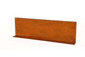 Kantopsluiting corten Stroke (flg) 300x10 cm