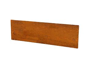Kantopsluiting corten Stroke 300x16,5 cm