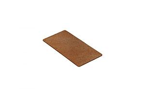 Koppelplaat corten 16,5 cm