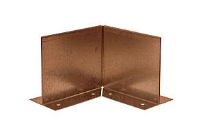 Inwendige hoek corten Double (flg) 16,5cm