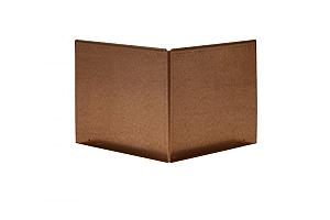 Uitwendige hoek Kantopsluiting corten Single / Flex 16,5 cm