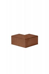 Hoekstuk voor U-profiel corten gelijkzijdig 6cm 10x10cm