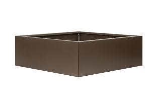 Bloembak vlak - SUPRA BRUIN 30x90x60