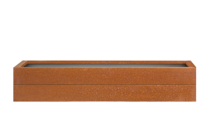 Bloembak - CORTEN 150x30x28 cm