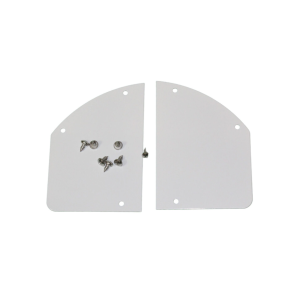 Vario aluminum muuraansluitprofiel - eindset