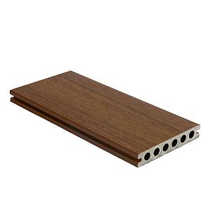 NewTechWood HKC co-extrusie dekdeel houtstructuur 2,3 x 13,8 x 500 cm, Ipe.