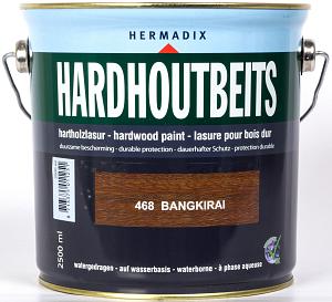 Hardhoutbeits 468 bangkirai 2500 ml