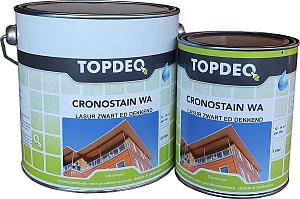 Cronostain WA Lasuur zwart dekkend 1 ltr