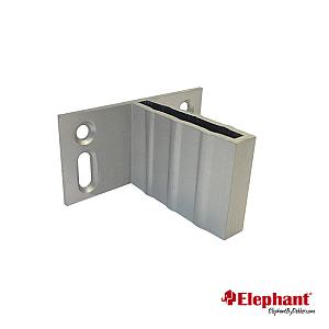 T-Beslag aluminium geanodiseerd set 6st.