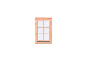 Douglas Draai-kiep raam Prestige, 84,4x126,2 cm, onbehandeld
