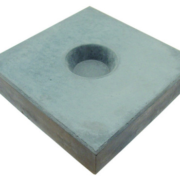 Knikkertegel 30x30x6 (bxdxh) grijs