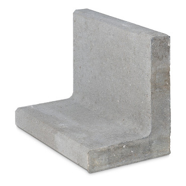 L-Element 50x30x40 (bxdxh) grijs