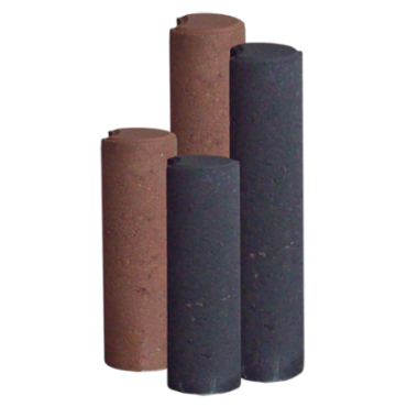 Pallisaden 8x25 grijs