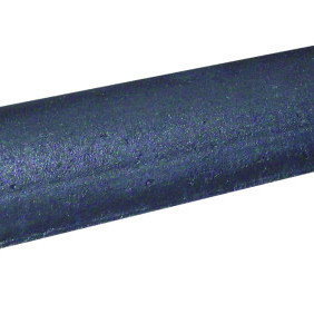 Parkeer of stootbanden 1x rond zwart - 20x17x95 cm