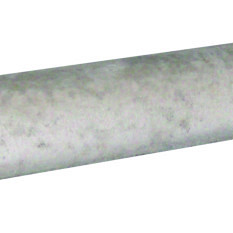 Plakbanden 1x rond grijs - 20x11x95 cm