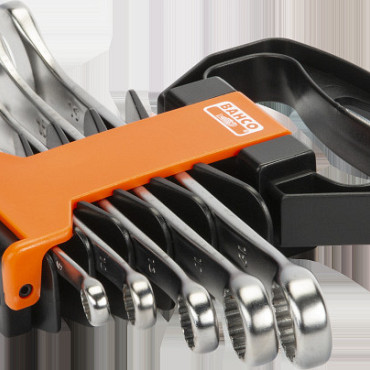 Ringsteeksleutel set/ houder 5D