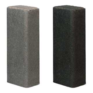 Pallisaden rustiek 16.5x11x40 (bxdxh) grijs