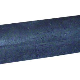 Parkeer of stootbanden 2x recht zwart - 20x17x90 cm