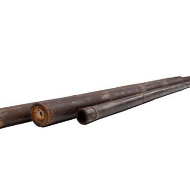 Bamboe paal zwart 300 x 8-10 cm