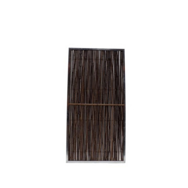 Bamboerolscherm Black in frame 180 x 120 cm