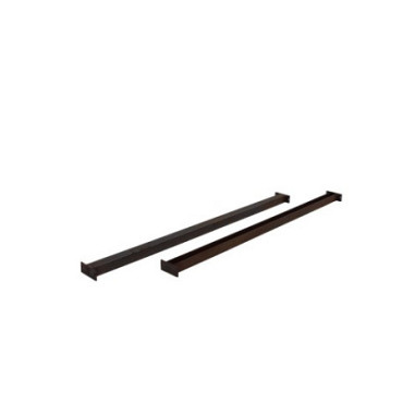 U-profielen tbv bamboematten 120 cm roest