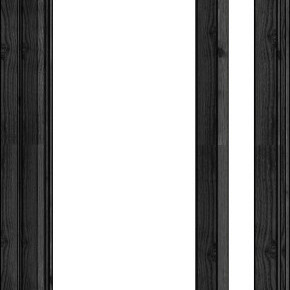 Douglas Steel Look vleugelraam enkel 647x1296mm linksdraaiend zwart - module 01