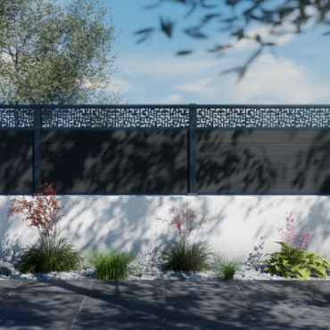 Boston Decopaneel Crios horizontaal 30x175 cm dikte 2 mm RAL7016